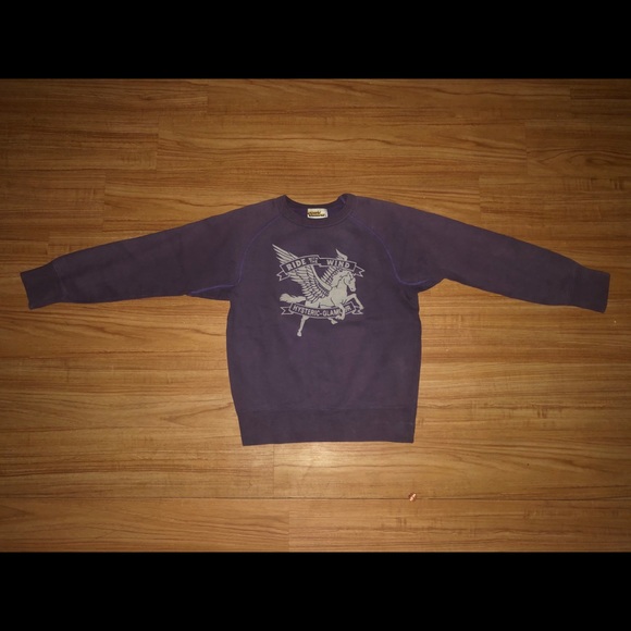 Hysteric Glamour Sweaters - Hysteric Glamour Purple Unicorn Sweatshirt🔥